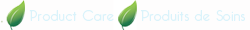 Product Care - produits de soins