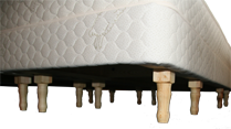 Our turned legs can be tapered or shaped, but all will provide excellent support.