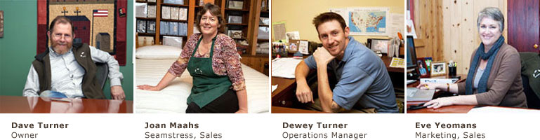 Dream Team: Dave Turner, Joan Maahs, Dewey Turner, Eve Yeomans
