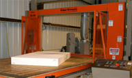 The Latex Horizontal Band Saw at Work