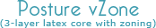 vZone Latex Mattress Organic Cotton Organic Wool