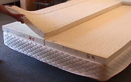 Shaking the Memory Foam Latex Mattress ltxshake.jpg (10450 bytes)