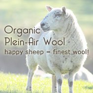 Organic Wool from Happy Flo Sheep