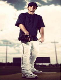 Josh on the mound