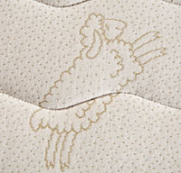 euro knit cotton in our latex mattress