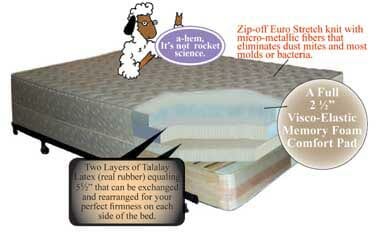 latex vs memory foam mattresses