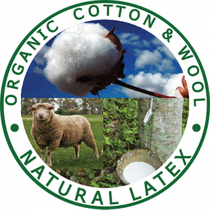 Organic Cotton, Organic Wool, Natural Latex