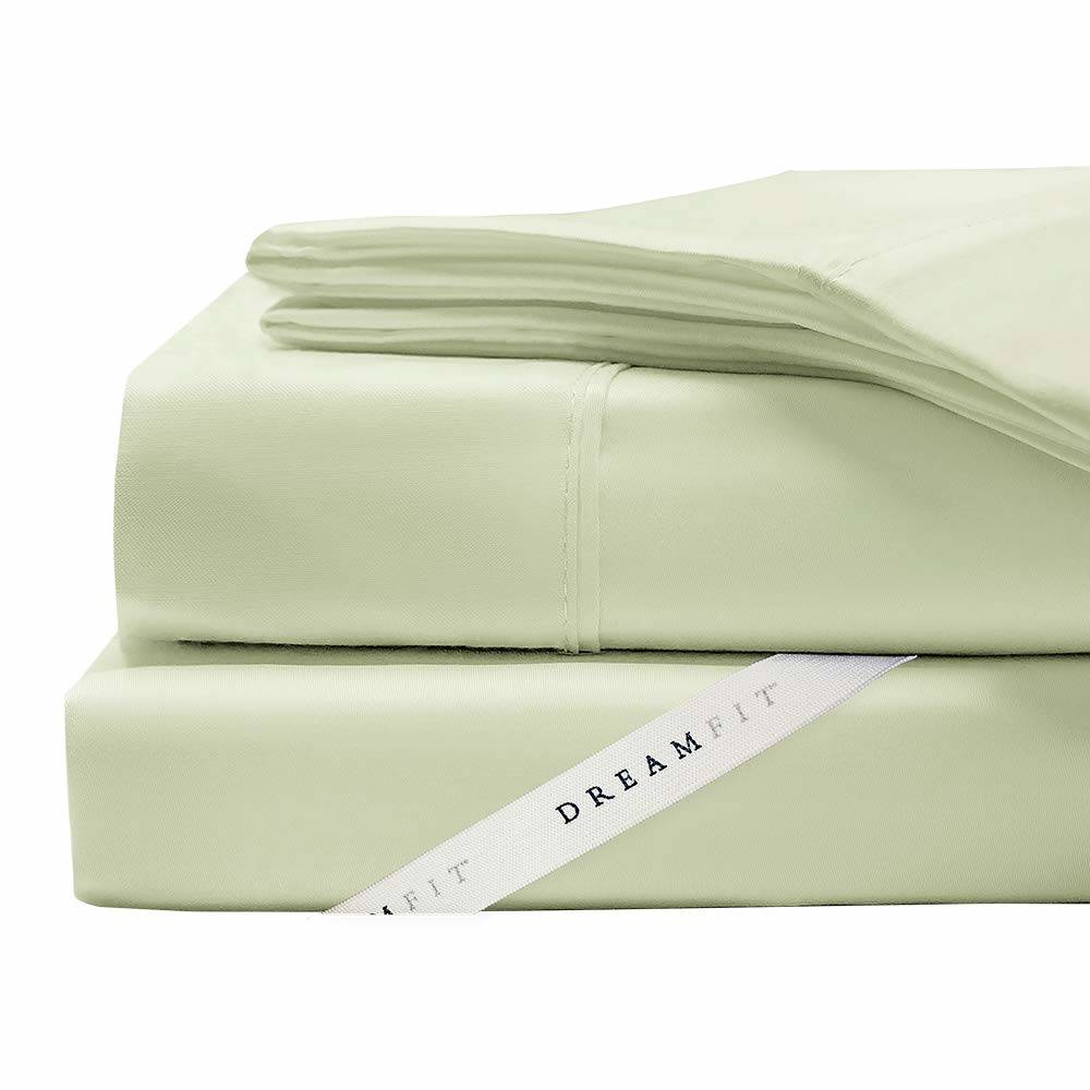 celadon300 100% Cotton DreamFit Sheets in Celadon Green