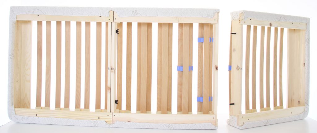 euro slat foundation goes together with 8 wingnuts