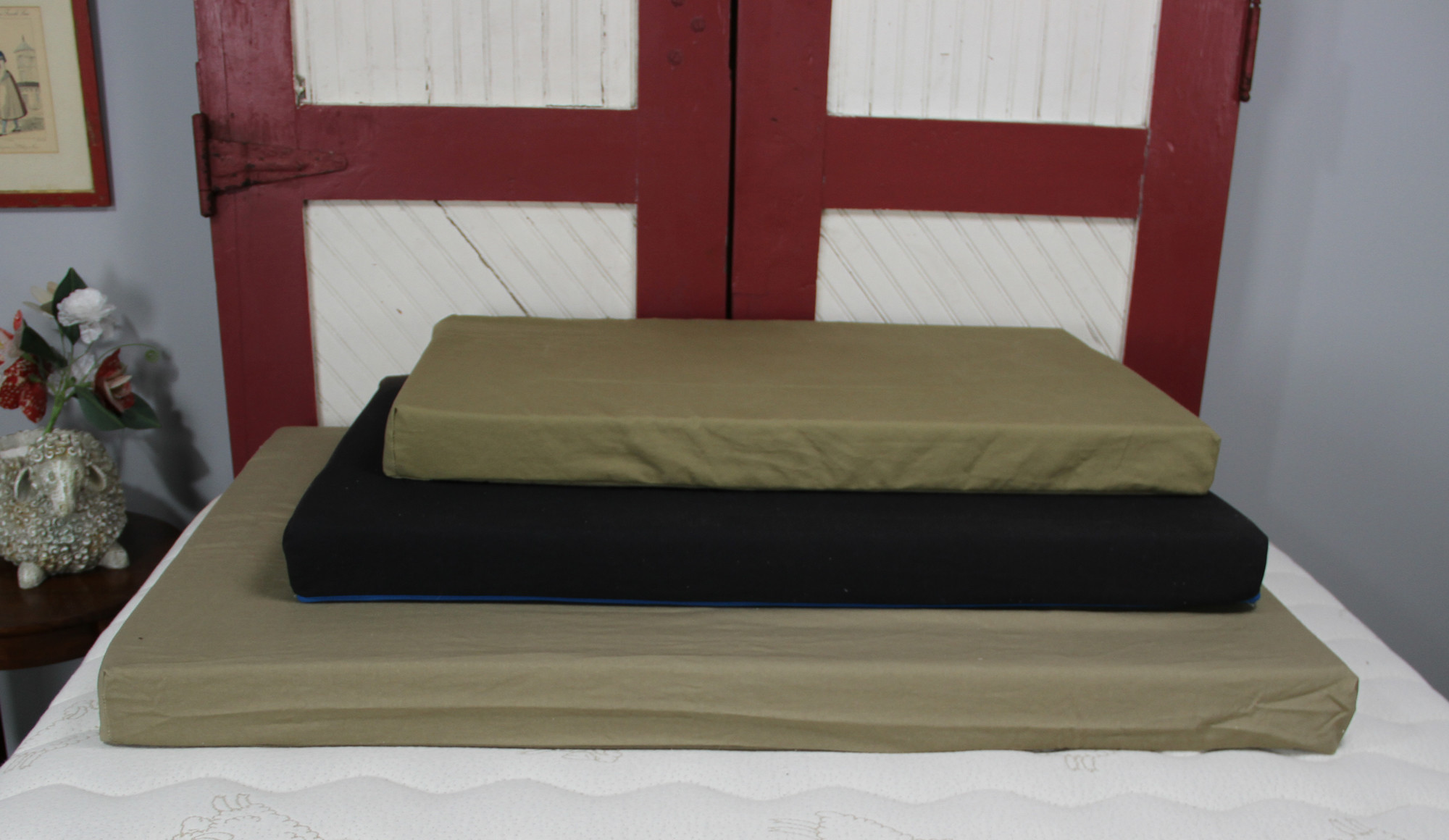 tall dog bed