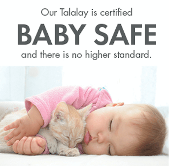 Certified Baby Safe Talalay Latex mattress