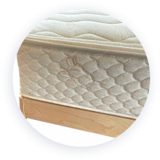 a latex mattress